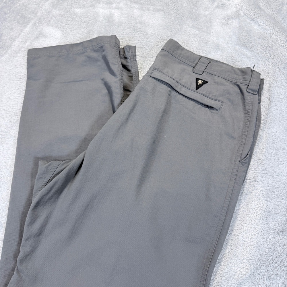 RailRiders Mens‎ Outdoor Hiking Adventure Pants Gray Size 36 Utility Travel